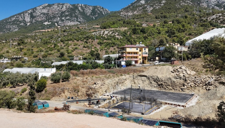 ASAT'tan Alanya'ya içme suyu deposu