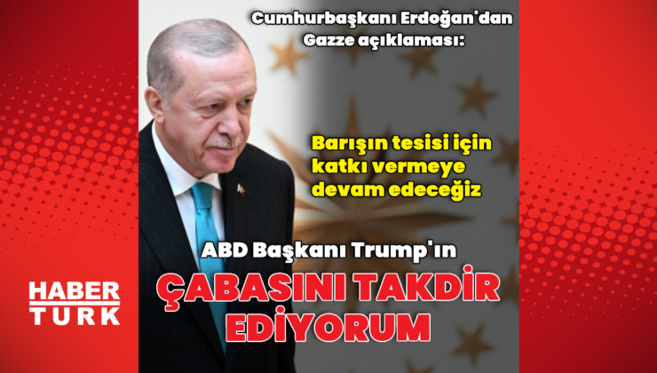 "Türkiye olarak katkı vermeye devam edeceğiz"