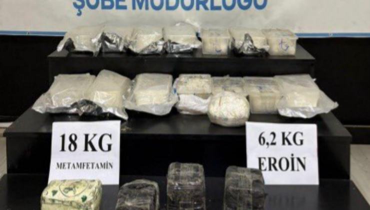 Hakkari'de 26 kilo 529 gram uyuşturucu ele geçirildi
