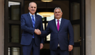TBMM Başkanı Kurtulmuş, Orban ile görüştü