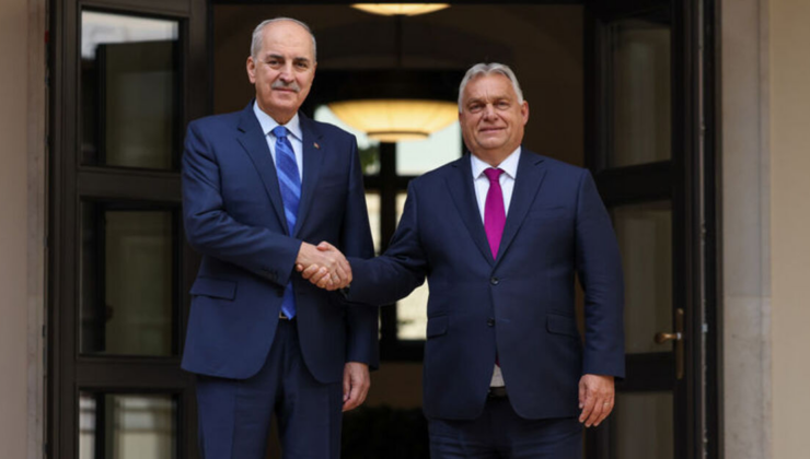 TBMM Başkanı Kurtulmuş, Orban ile görüştü