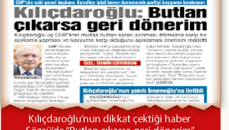 Mutlak butlanı kabul etti