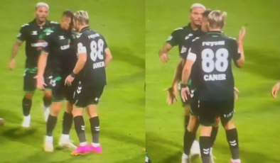 Takım arkadaşına tokat atan Caner Erkin'e PFDK'tan yüklü ceza (Video)