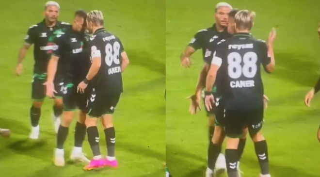 Takım arkadaşına tokat atan Caner Erkin'e PFDK'tan yüklü ceza (Video)