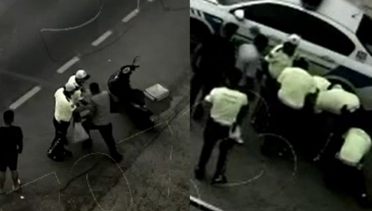 Tunceli'de motokurye ve polis arasında arbede: 'Darp edildim' diyerek şikayetçi oldu