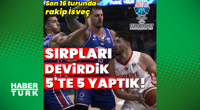 Sırpları devirdik, 5'te 5 yaptık!