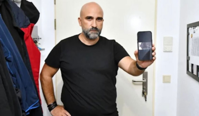Türkiye'ye gelen gurbetçi evine giren hırsızları kameradan izledi