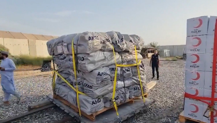 AFAD, Afganistan'a gönderilen yardımları açıkladı