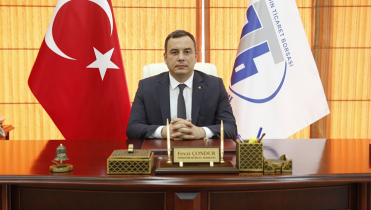 Aydın Ticaret Borsası Başkanı Fevzi Çondur: Ekonomi büyürken tarımdaki daralma endişe verici