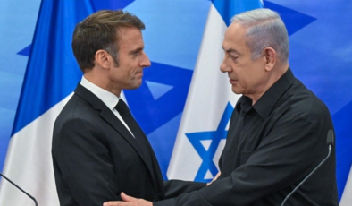 İsrail, Macron'a kapıları kapattı