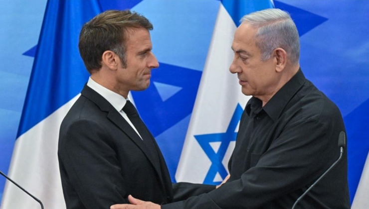 İsrail, Macron'a kapıları kapattı