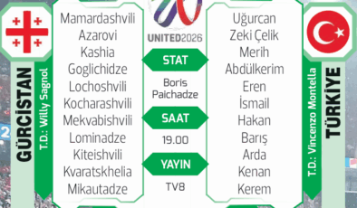 A Milli Takım'ın rakibi Gürcistan! İşte beklenen ilk 11…