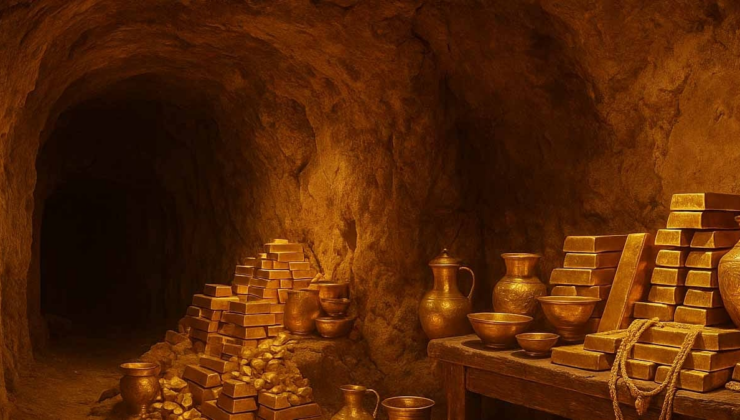 3400 yıllık gizem çözüldü, içi altın dolu dev bir mağara keşfedildi ve tüm servet tek bir ülkeye ait…