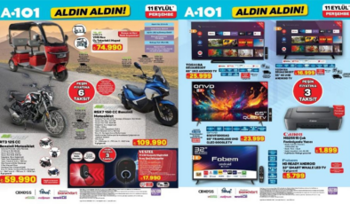 A101 markete Üç Tekerlekli Moped geliyor! A101 market 11 Eylül 2025 Perşembe aktüel ürünler kataloğu