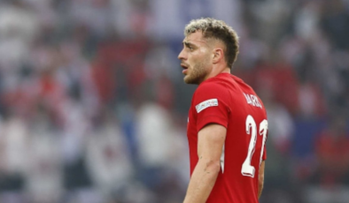 Barış Alper Yılmaz beş dakika sahada kalabildi