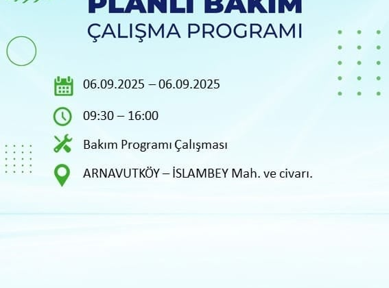 BEDAŞ 17 ilçeyi uyardı! En az 8 saat elektrik yok