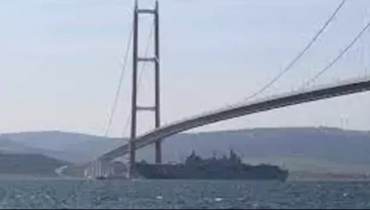 Çanakkale Boğazı'nda  Malta bayraklı gemi arızalandı