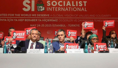 Sosyalist Enternasyonal'den kayyum tepkisi: Özgür Özel'i destekliyoruz