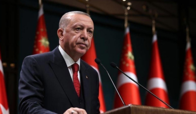 Cumhurbaşkanı Erdoğan, şehit Süleyman Yılmaz'ın eşiyle görüştü