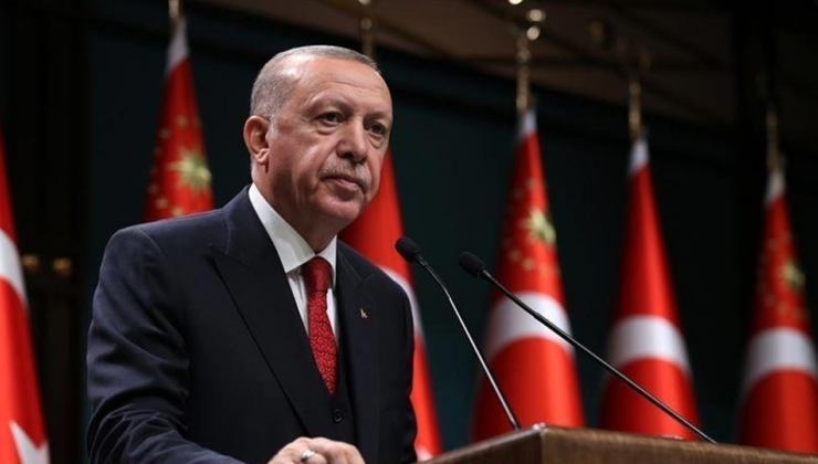 Cumhurbaşkanı Erdoğan, şehit Süleyman Yılmaz'ın eşiyle görüştü