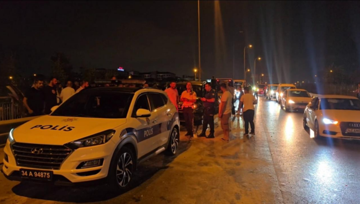 İstanbul'da 8 araç zincirleme kaza yaptı