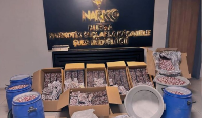 300 bin uyuşturucu hap ele geçirildi