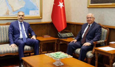 Bakan Fidan, Bakan Güler ve Genelkurmay Başkanı'yla görüştü