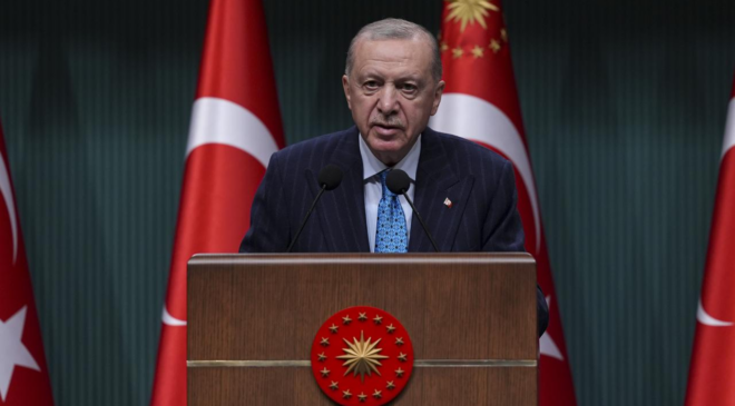Cumhurbaşkanı Erdoğan'dan, şehit polis Karapınar'ın ailesine başsağlığı mesajı