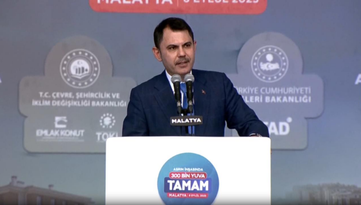 Bakan Kurum: Evine girmeyen tek bir kardeşimizi bırakmayana kadar çalışacağız