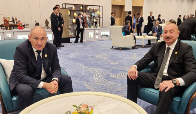 Paşinyan'ın uçağı Azerbaycan'dan geçti
