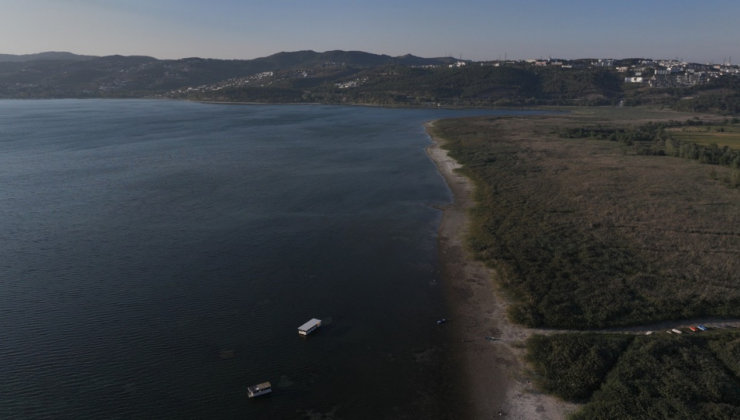 Sapanca Gölü'nde 5 ay sonra su seviyesi 4 santimetre arttı