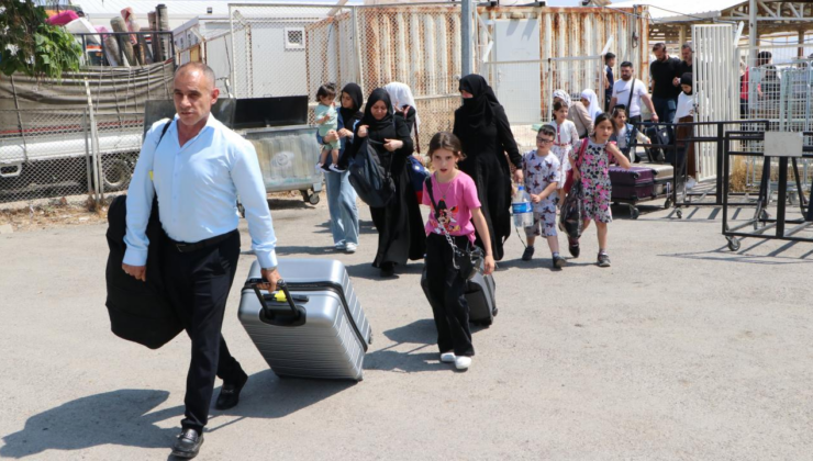 9 ayda 474 bin Suriyeli ülkesine döndü