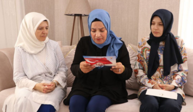 Cumhurbaşkanı Erdoğan'dan şehit ailesine mektup
