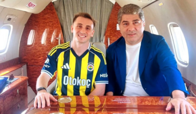 Fenerbahçe'nin yeni transferi Kerem Aktürkoğlu İstanbul'da