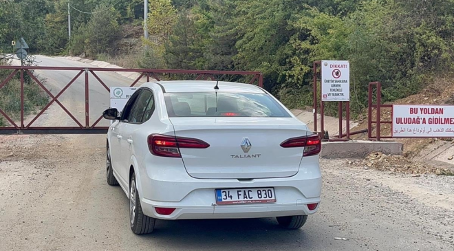 Muhtar sürgülü kapı yaptırdı; ormana yabancıların girmesi yasak