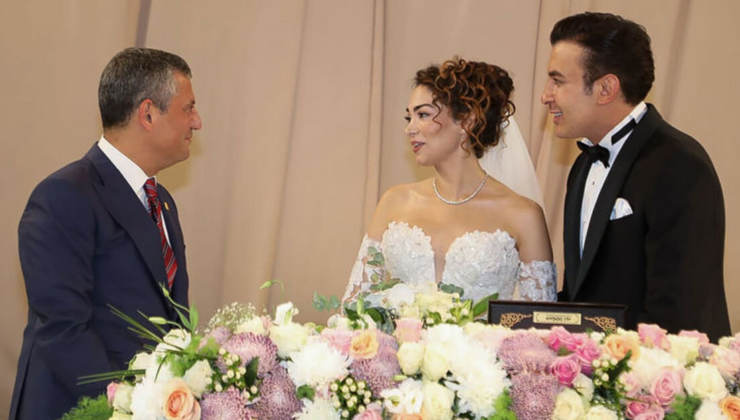CHP Genel Başkanı Özel, nikah törenine katıldı