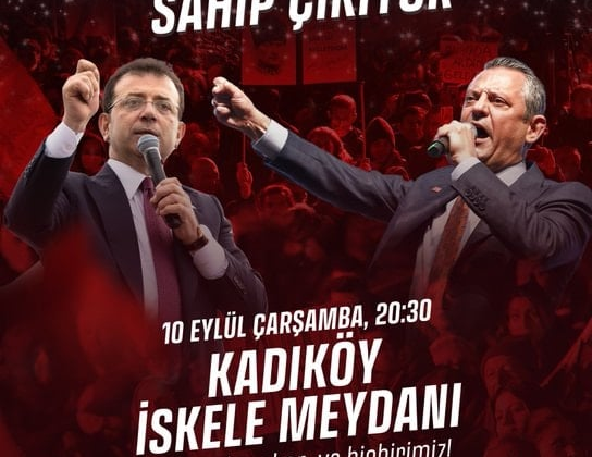CHP'nin yeni miting adresi Kadıköy oldu