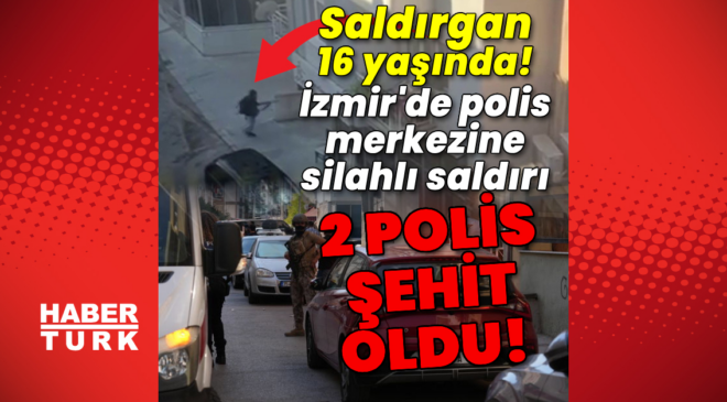 İzmir'de polis merkezine saldırı!