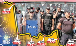 Dirhemle yükselip okka ile düşüyor