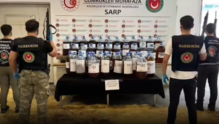 Ticaret Bakanlığı'ndan 2,7 milyar TL'lik uyuşturucu darbesi!