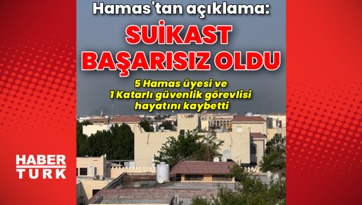 İsrail'den Katar'daki Hamas yetkililerine saldırı