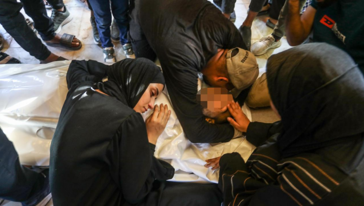 Katil İsrail'in Gazze Şeridi'ne düzenlediği saldırılarda 33 Filistinli öldü, 25 kişi kayboldu