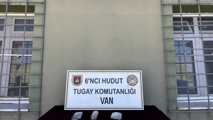 MSB: Van hudut hattında bin 53 gram uyuşturucu madde ele geçirildi