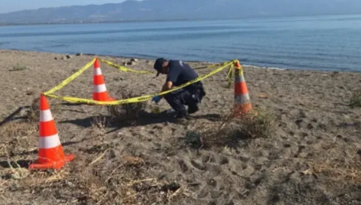 İznik Gölü sahilinde bomba bulundu