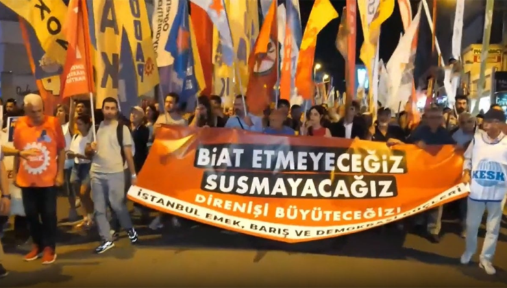 Emek, Barış ve Demokrasi Güçleri, CHP'ye destek için yürüdü