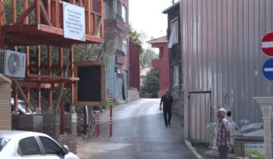 Beykoz'da tarihi yapı inşaatında "yol" tepkisi
