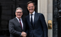 Starmer ile Rutte Londra'da görüştü