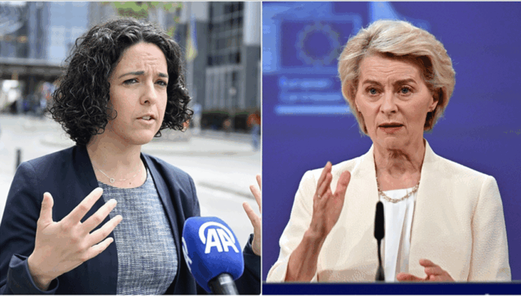 AP üyesi Aubry, von der Leyen’i Gazze’deki saldırılara ortak olmakla suçladı
