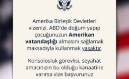 ABD'den Türklere bir eşi benzeri görülmemiş uyarı: 'Bunun için gelirseniz, vizenizi iptal ederiz'