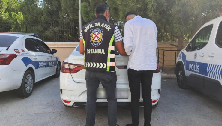 Drift atan sürücüye 47 bin lira ceza kesildi